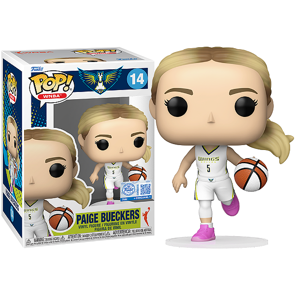 Funko Pop! WNBA Paige Bueckers 14 Exclusivo