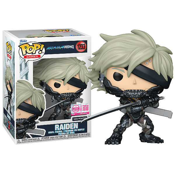 Funko Pop! Games Metal Gear Rising Raiden 1233 Exclusivo 1200 Pcs