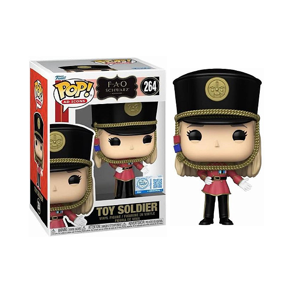 Funko Pop! Ad Icons F.A.O Schwarz Toy Soldier 264 Exclusivo