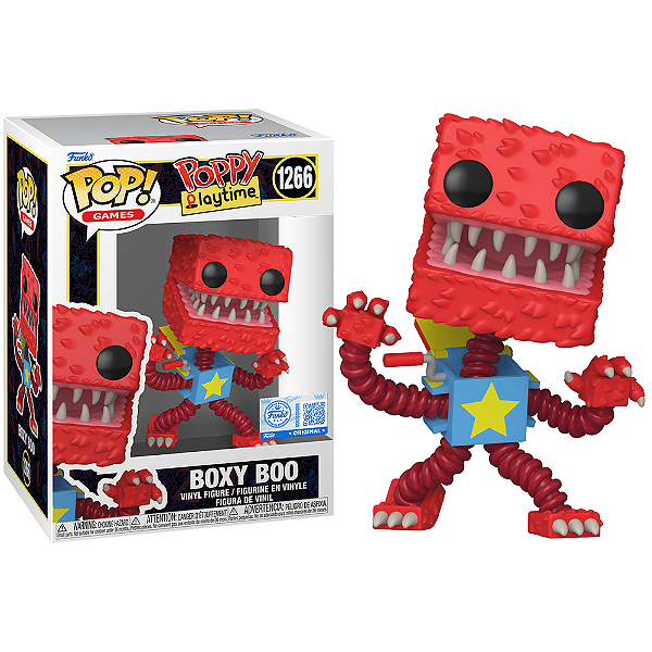 Funko Pop! Games Poppy Playtime Boxy Boo 1266 Exclusivo