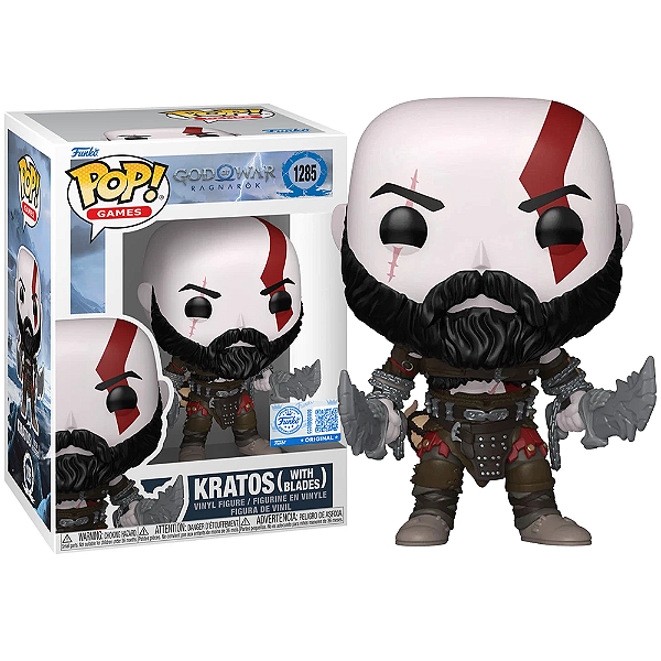 Funko Pop! Games God Of War Kratos With Blades 1285 Exclusivo
