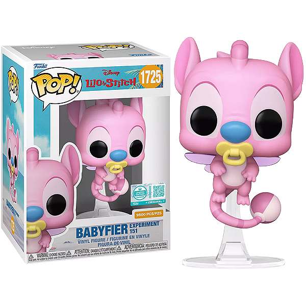 Funko Pop! Disney Lilo & Stitch Babyfier Experiment 151 1725 Exclusivo 9500 Pcs