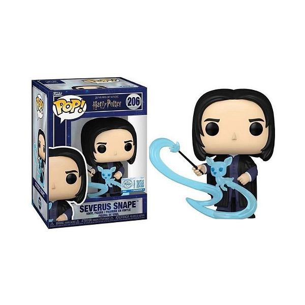 Funko Pop! Filme Harry Potter Severus Snape 206 Exclusivo