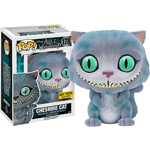 Funko Pop! Disney Alice No Pais Das Maravilhas Cheshire Cat 178 Exclusivo Flocked