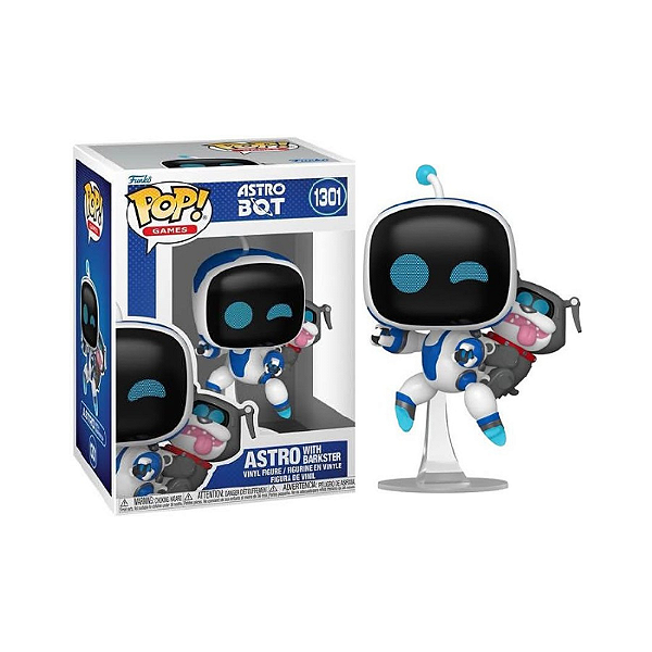 Funko Pop! Games Astro Bot Astro with Barkster 1301