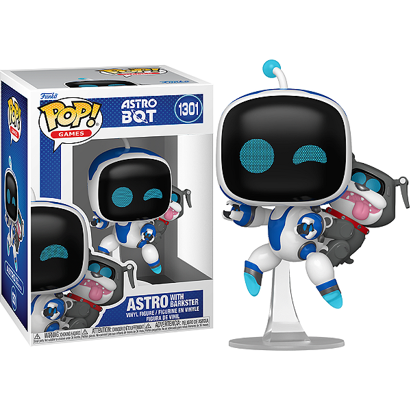 Funko Pop! Games Astro Bot Astro with Barkster 1301