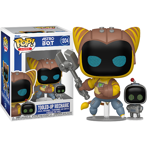 Funko Pop! Games Astro Bot Tooled-Up Mechanic 1304