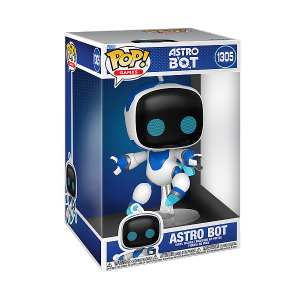 Funko Pop! Games Astro Bot 1305 Exclusivo 10 Polegadas