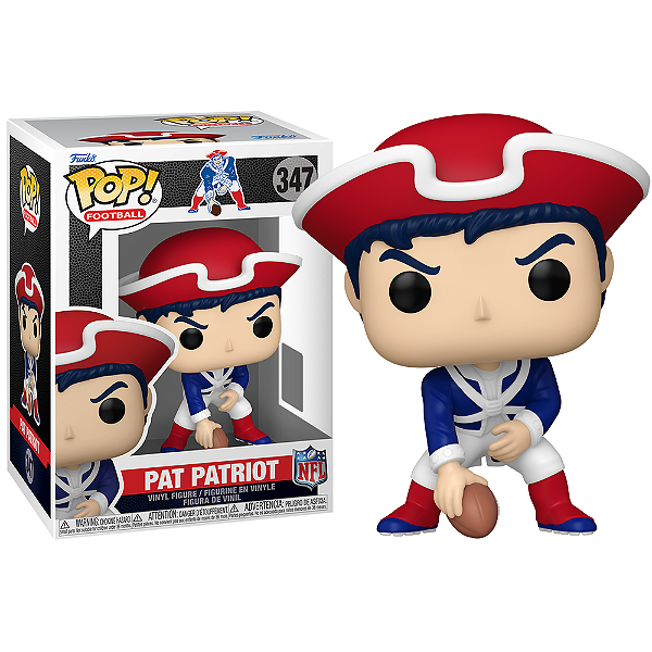 Funko Pop! Football Pat Patriot 347