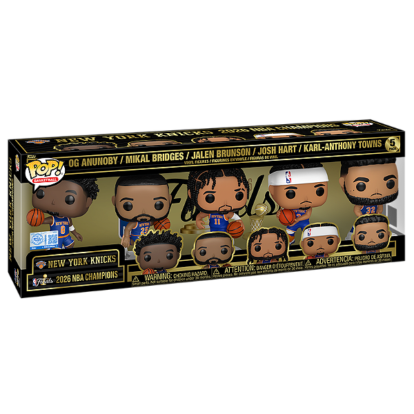 Funko Pop! Basketball NBA New York Knicks 2026 NBA Champions 5 Pack Exclusivo