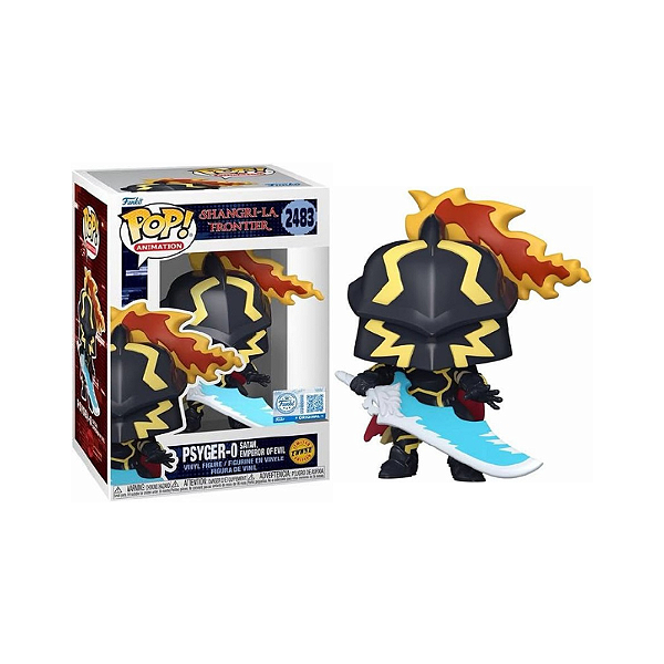 Funko Pop! Animation Shangri-La Frontier Psyger-0 Satan, Emperor of Evil 2483 Exclusivo Chase