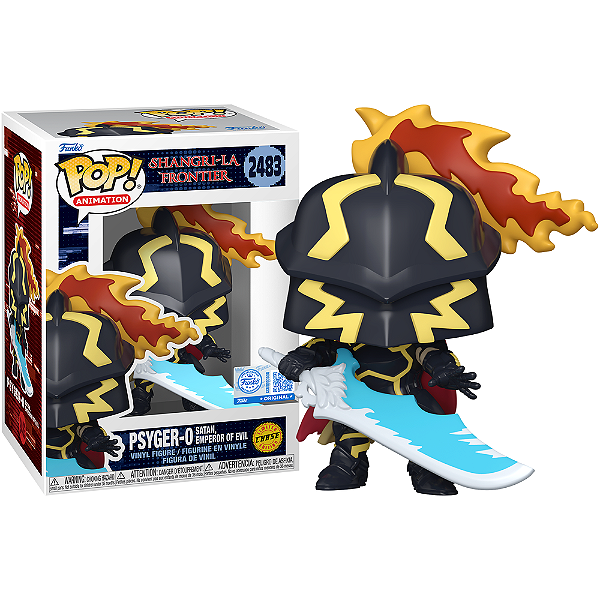 Funko Pop! Animation Shangri-La Frontier Psyger-0 Satan, Emperor of Evil 2483 Exclusivo Chase