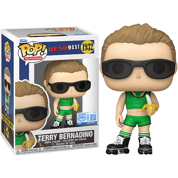 Funko Pop! Television Reno 911! Terry Bernadino 1932 Exclusivo