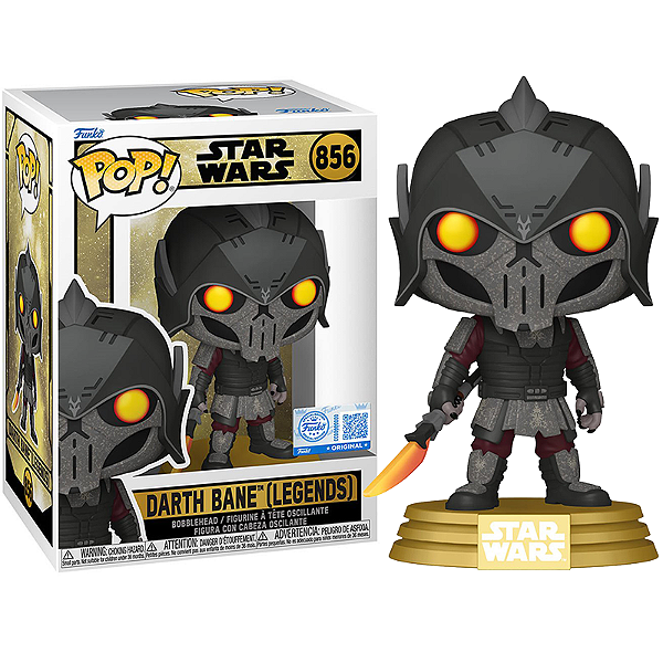 Funko Pop! Television Star Wars Darth Bane (Legends) 856 Exclusivo