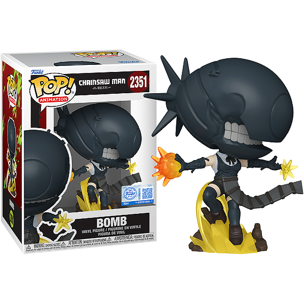 Funko Pop! Animation Chainsaw Man Bomb 2351 Exclusivo