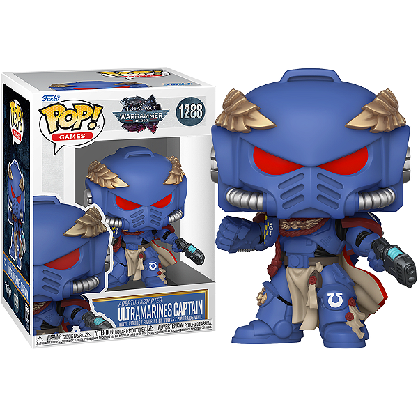 Funko Pop! Games Total War Warhammer Ultramarines Captain 1288