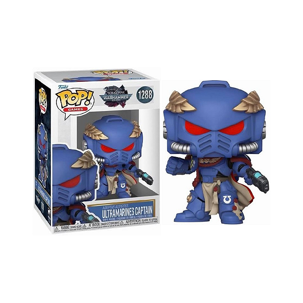 Funko Pop! Games Total War Warhammer Ultramarines Captain 1288
