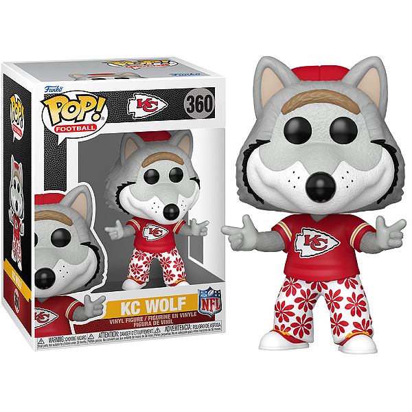 Funko Pop! Football NFL Kc Wolf 360