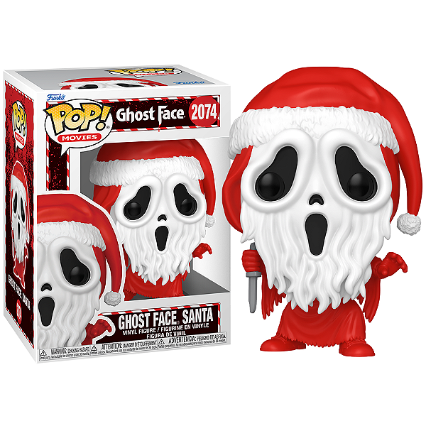 Funko Pop! Filme Terro Panico Ghost Face Santa 2074