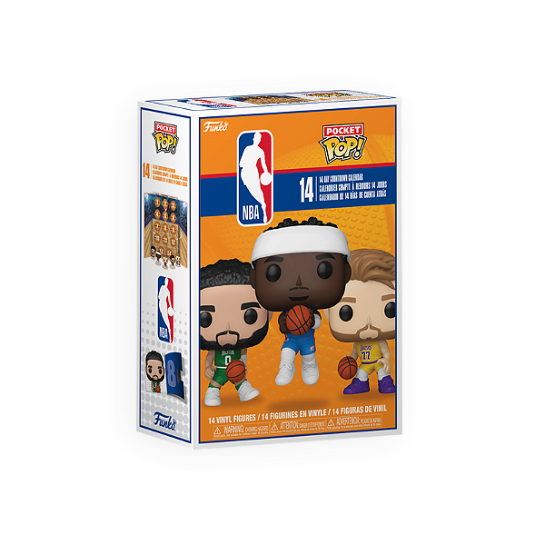 Funko Pocket Pop! Calendario Advento NBA Basketball 14 Pcs