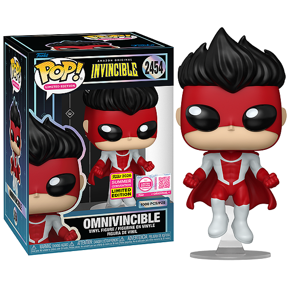 Funko Pop! Television LE Invencível / Invincible Omnivincible 2454 Exclusivo 1000 Pcs