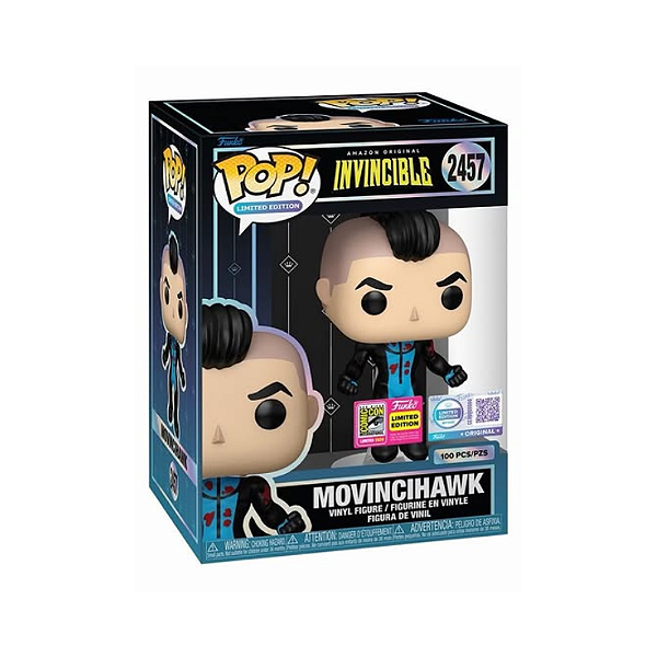 Funko Pop! Television LE Invencível / Invincible Movincihawk 2457 Exclusivo 100 Pcs