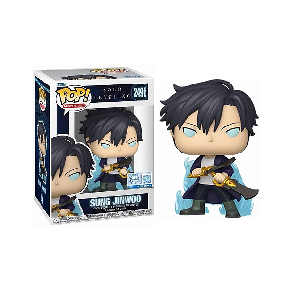 Funko Pop! Animation Solo Leveling Sung Jiwoo 2496 Exclusivo