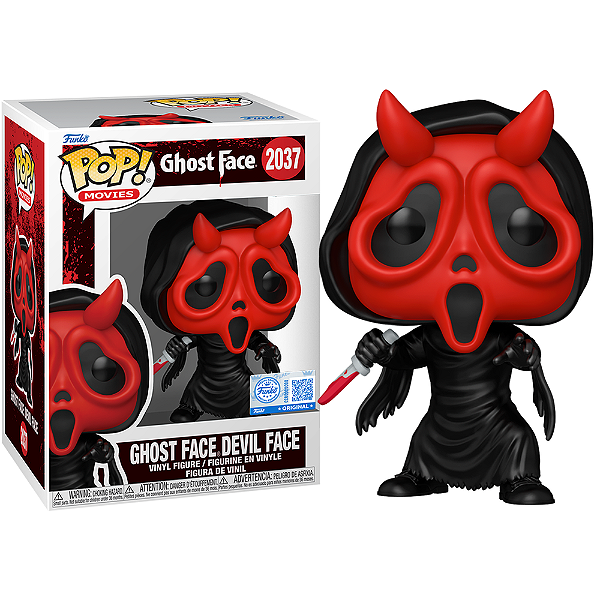 Funko Pop! Filme Terror Panico Ghost Face Devil Face 2037 Exclusivo