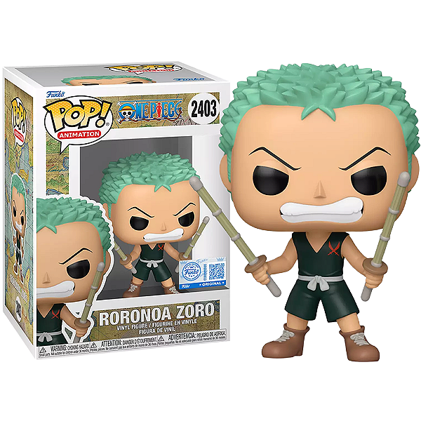 Funko Pop! Animation One Piece Roronoa Zoro 2403 Exclusivo