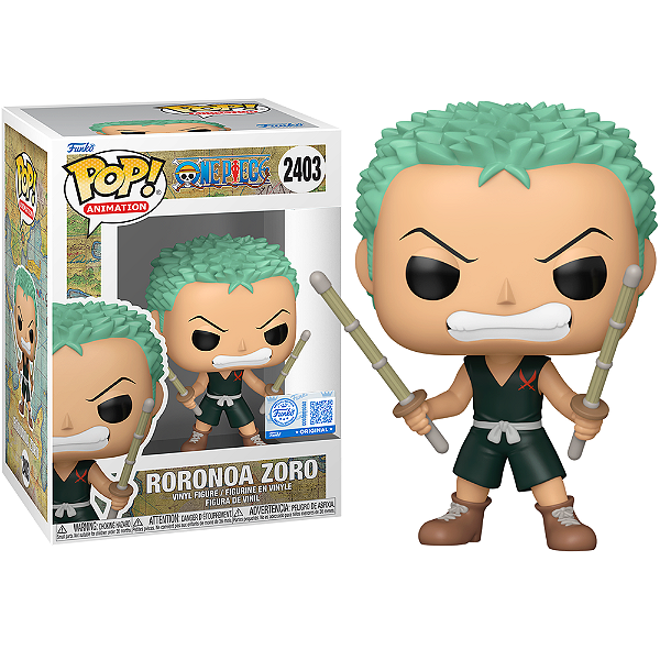 Funko Pop! Animation One Piece Roronoa Zoro 2403 Exclusivo
