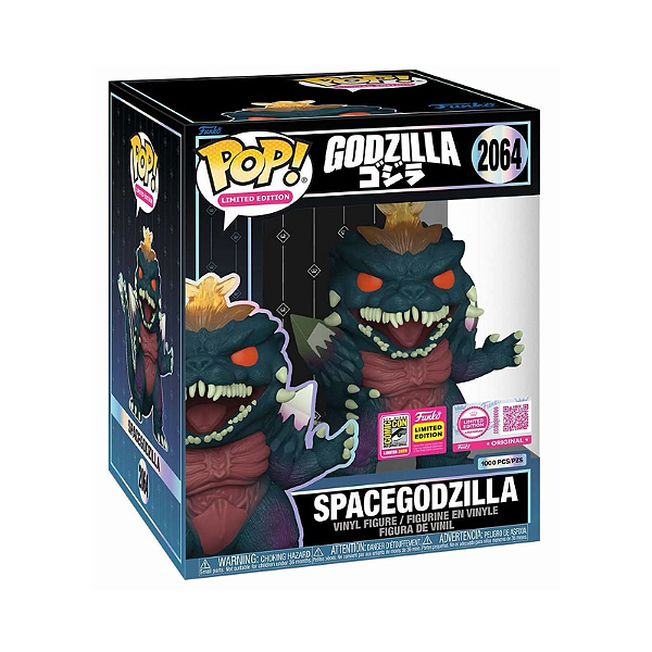 Funko Pop! Limited Edition Godzilla Spacegodzilla 2064 Exclusivo 1000 Pcs