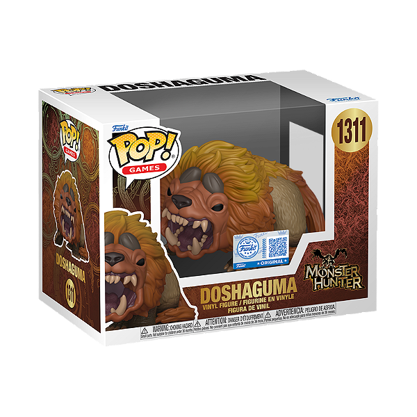 Funko Pop! Games Monster Hunter Doshaguma 1311 Exclusivo