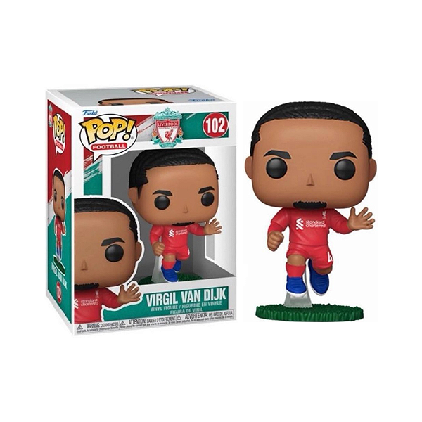 Funko Pop! Football / Futebol Virgil Van Dijk 102