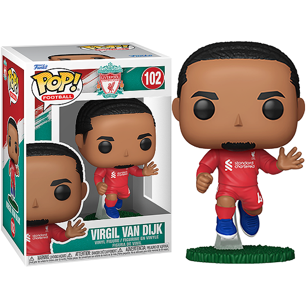 Funko Pop! Football / Futebol Virgil Van Dijk 102