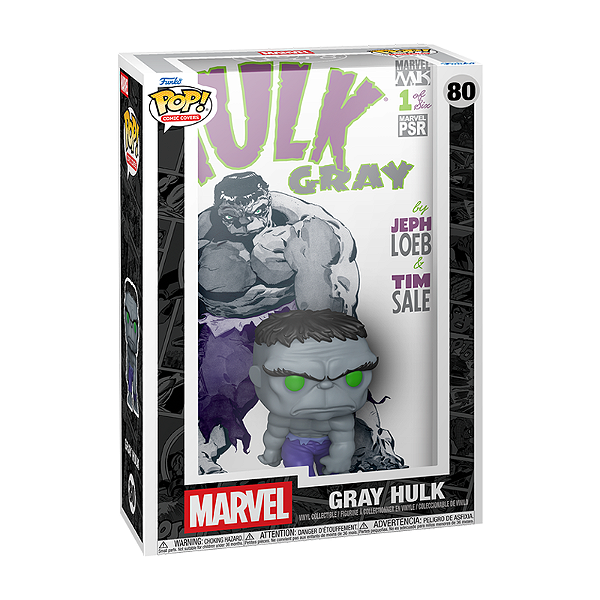 Funko Pop! Comic Covers Marvel Gray Hulk 80