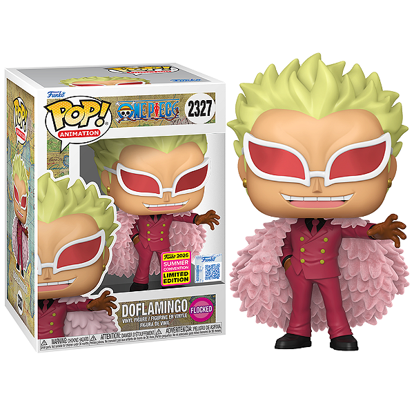 Funko Pop! Animation One Piece Doflamingo 2327 Exclusivo Flocked