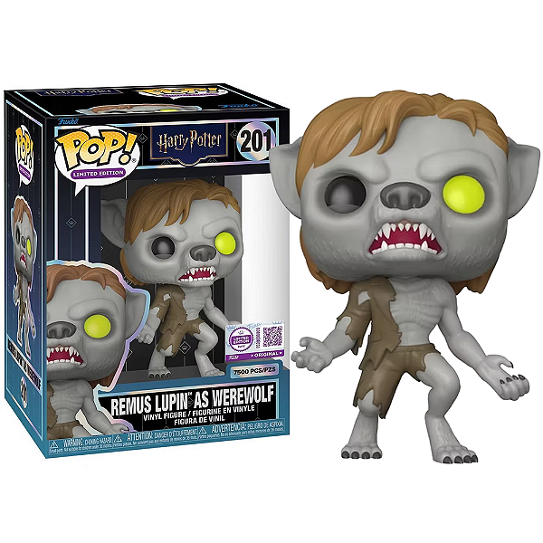 Funko Pop! Harry Potter Remus Lupin As Werewolf 201 Exclusivo 7500 Pcs