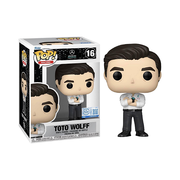 Funko Pop! Racing Formula 1 Toto Wolff 16 Exclusivo