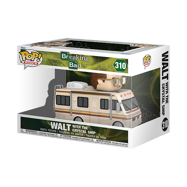 Funko Pop! Rides Breaking Bad Walt With The Crystal Ship 310