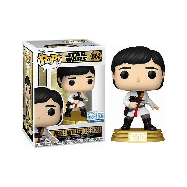 Funko Pop! Star Wars Wedge Antilles (Legends) 862 Exclusivo