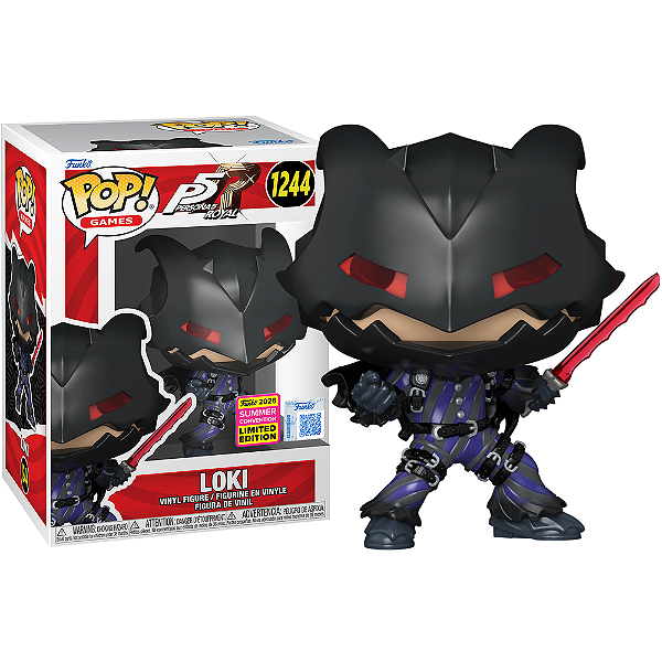 Funko Pop! Games Persona 5 Royal Loki 1244 Exclusivo