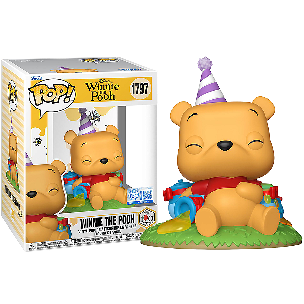 Funko Pop! Disney Ursinho Pooh Winnie The Pooh 1797 Exclusivo