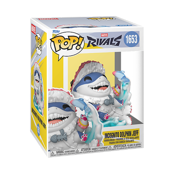 Funko Pop! Games Marvel Rivals Incognito Dolphin Jeff 1653