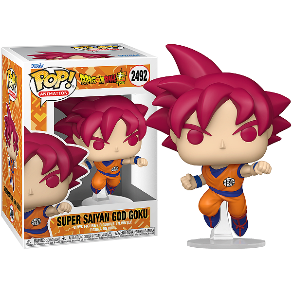 Funko Pop! Animation Dragon Ball Super Saiyan God Goku 2492