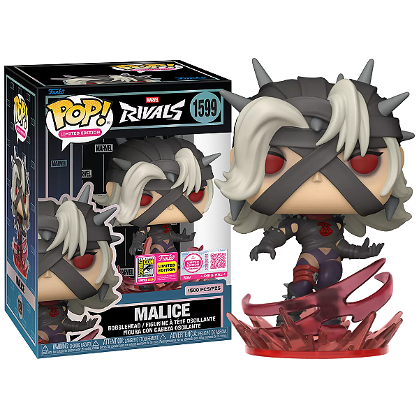Funko Pop! Limited Edition Marvel Rivals Malice 1599 Exclusivo 1500 PCS