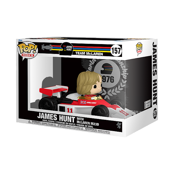 Funko Pop! Rides Formual 1 James Hunt With McLaren M23D 157