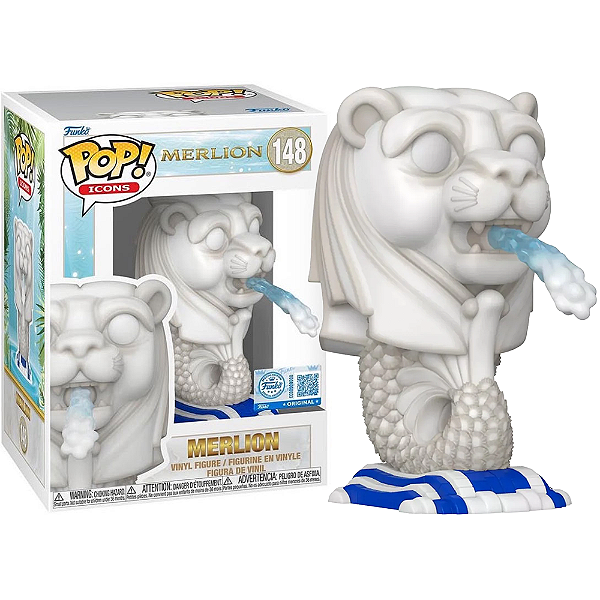 Funko Pop! Icons Merlion 148 Exclusivo