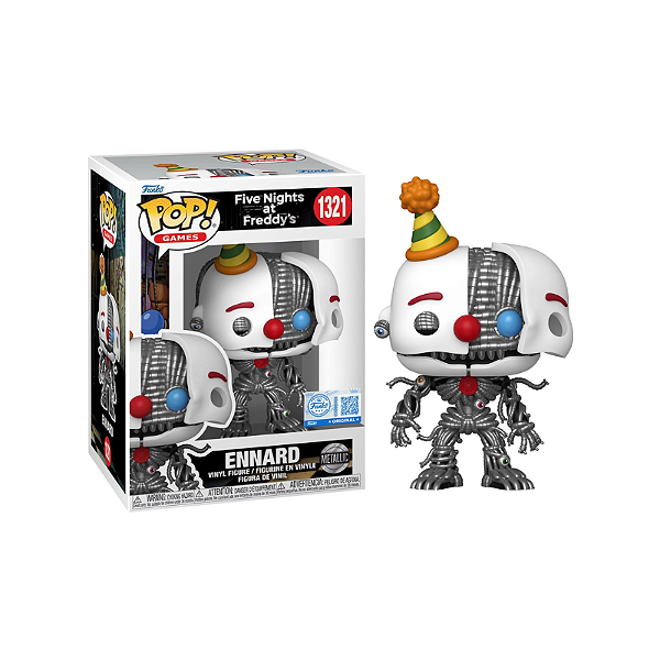 Funko Pop! Games Five Nights At Freddy's Ennard 1321 Exclusivo Metallic