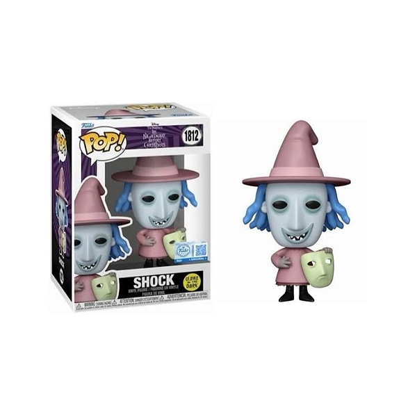 Funko Pop! Disney O Estranho Mundo de Jack Shock 1812 Exclusivo Glow