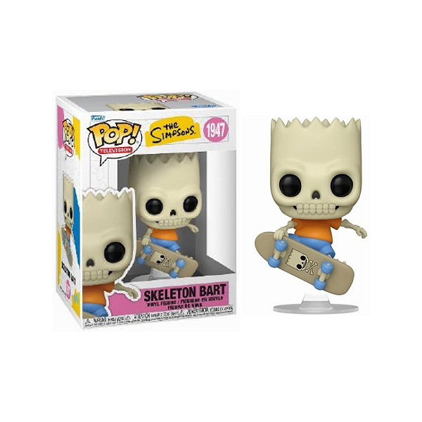 Funko Pop! Television Os Simpsons Skeleton Bart 1947